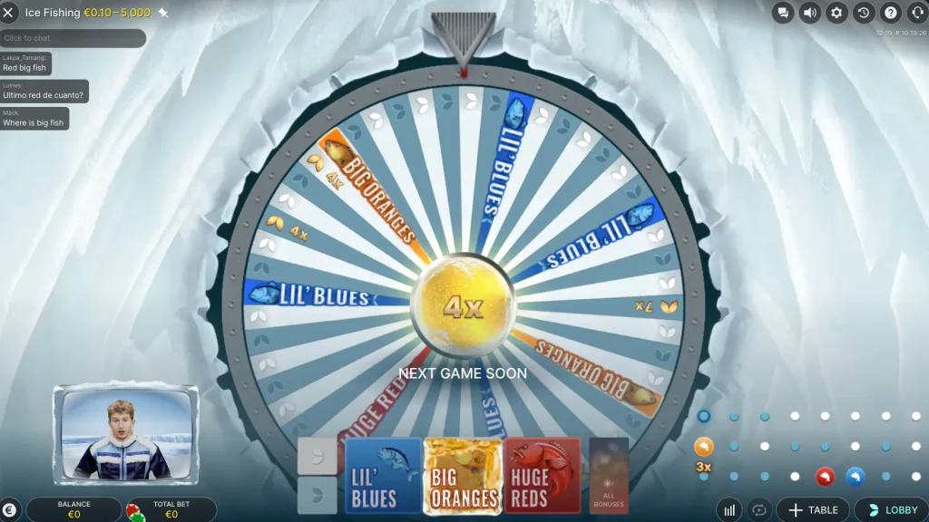 Ice Fishing jeu casino