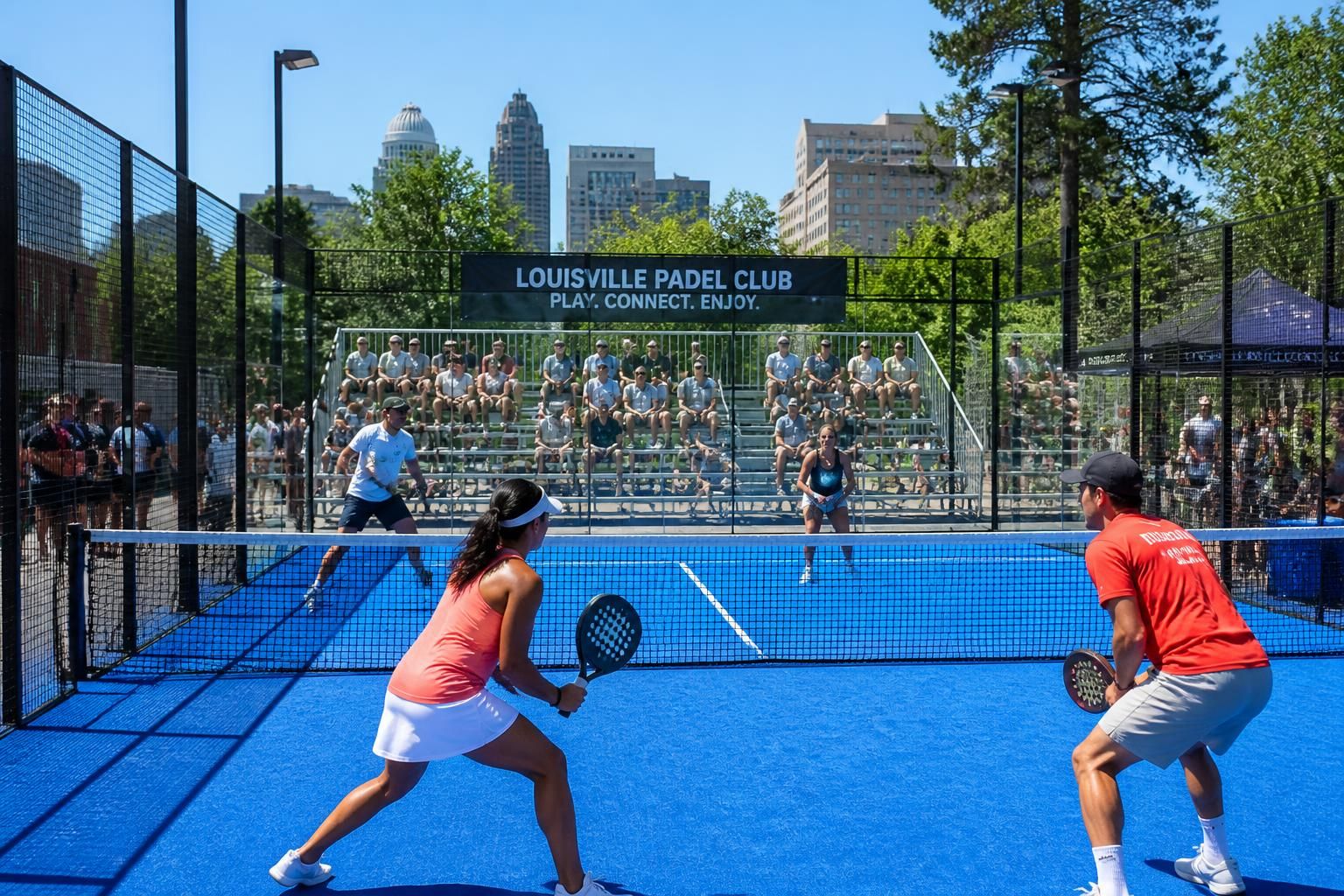 découvrez le padel, le sport social en plein essor à louisville, alliant plaisir, convivialité et activité physique accessible à tous.