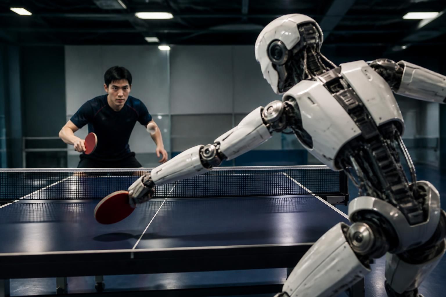 découvrez comment l'ia deepmind de google atteint un niveau compétitif en tennis de table, révolutionnant le domaine de l'intelligence artificielle et du sport.