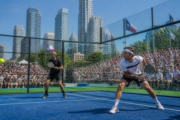 découvrez le retour spectaculaire de la national padel league à austin avec des matchs passionnants et les meilleurs joueurs de padel en compétition.