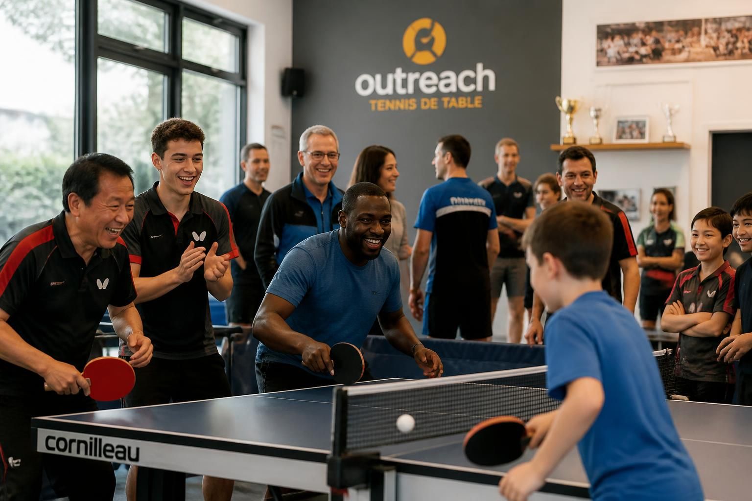 découvrez le club de tennis de table d’outreach, où passion, convivialité et esprit de famille se rencontrent pour bien plus qu’un simple sport.