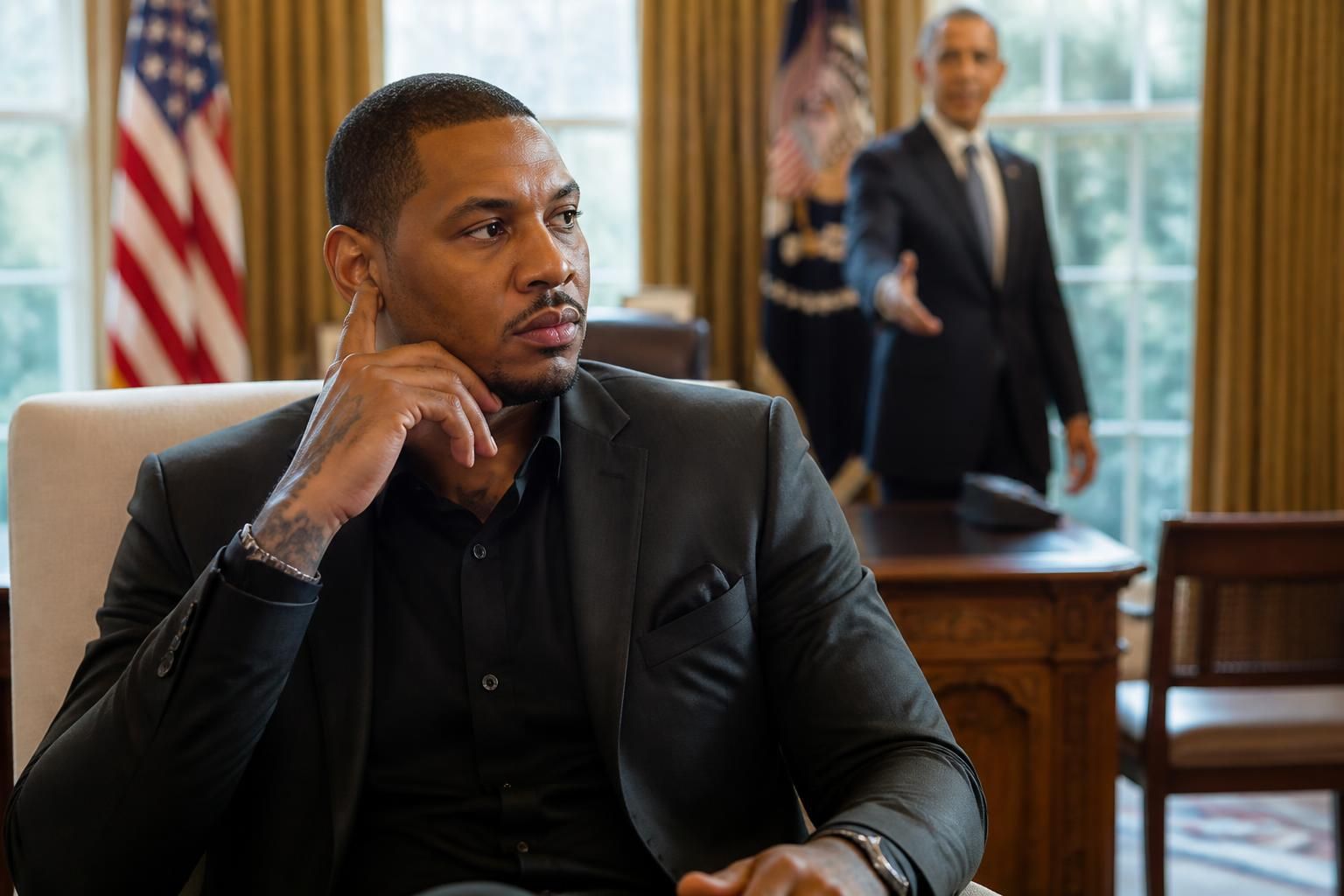 découvrez le témoignage de carmelo anthony qui se souvient avec émotion de sa convocation par le président barack obama, un moment marquant de sa carrière et de sa vie.