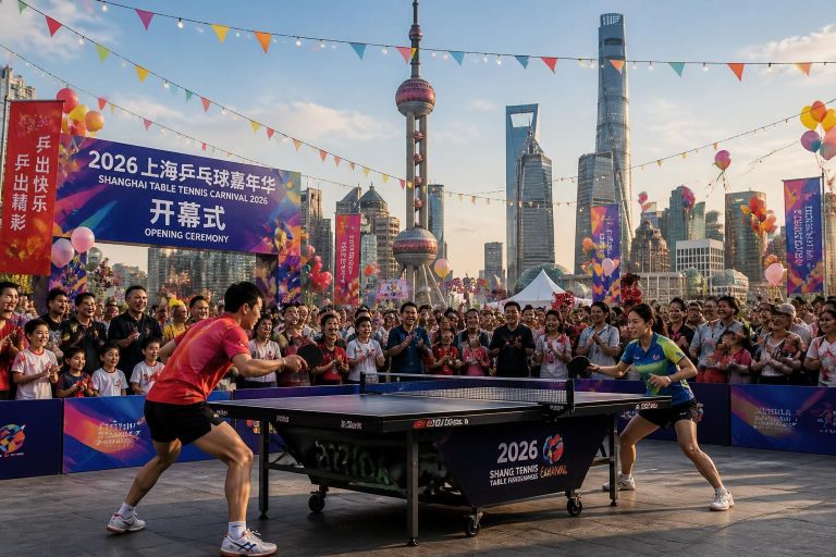 découvrez l'ouverture du carnaval de tennis de table 2026 à shanghai, un événement sportif incontournable mêlant compétition, fêtes et animations pour tous les passionnés.