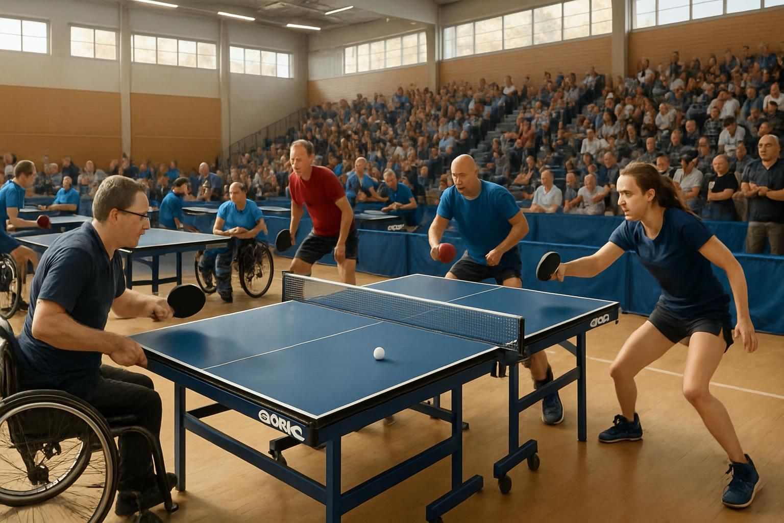 vivez quatre jours intenses de championnat de france de tennis de table adapté, où passion, compétition et inclusion se rencontrent pour des moments sportifs exceptionnels.