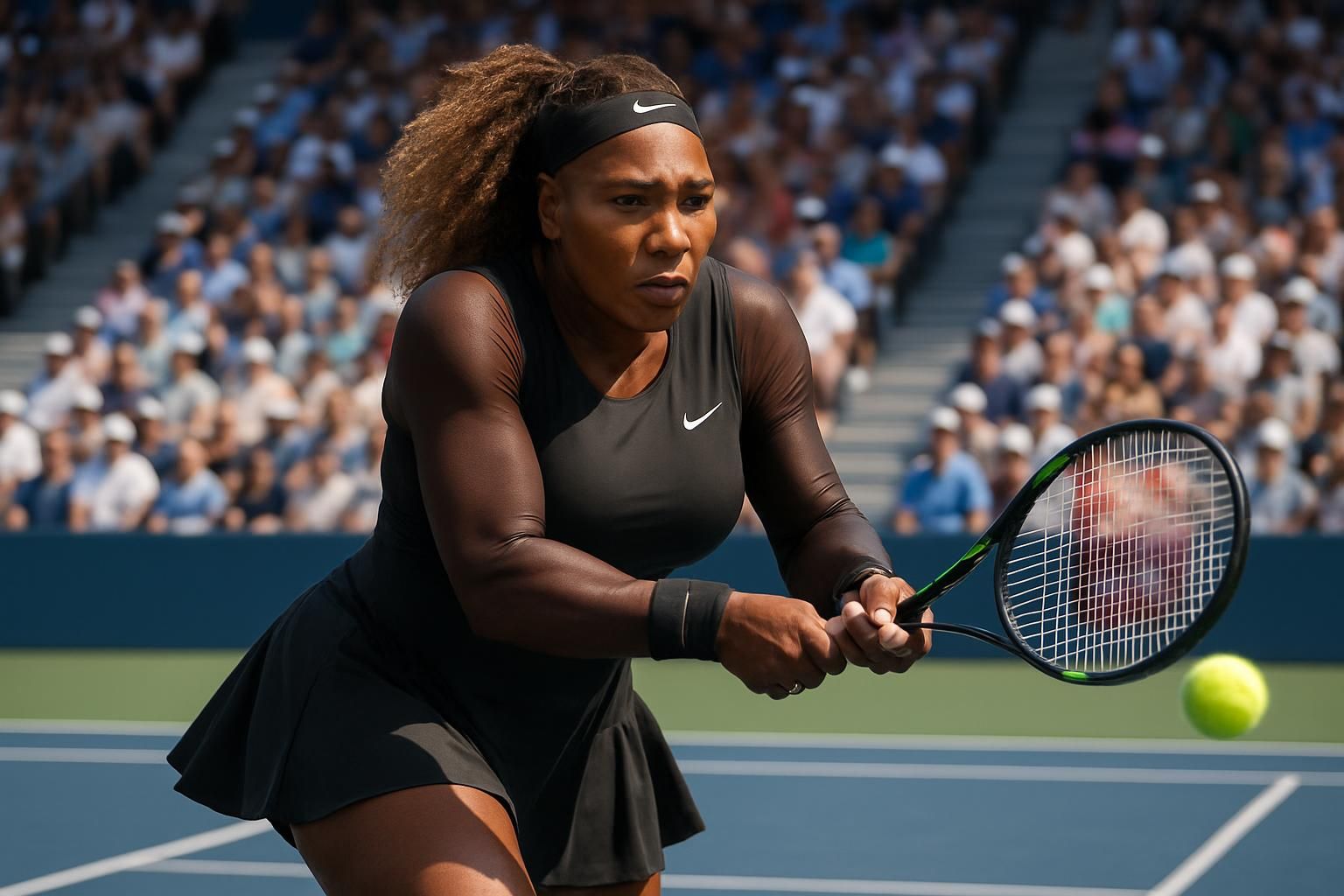 découvrez le retour exceptionnel de serena williams sur les courts de tennis à 44 ans, une légende qui continue de marquer l'histoire du sport.