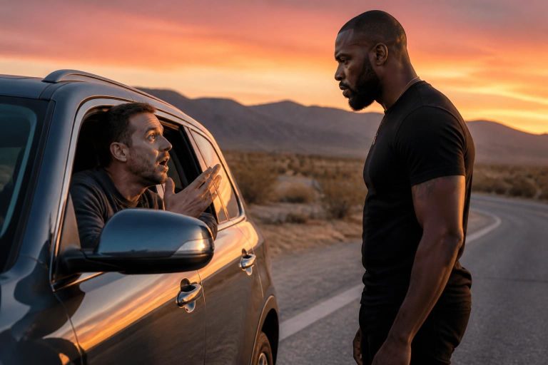 un conducteur du nouveau-mexique déclare que jon jones l'a confronté suite à un incident de rage au volant, révélant les détails de cette altercation inattendue.