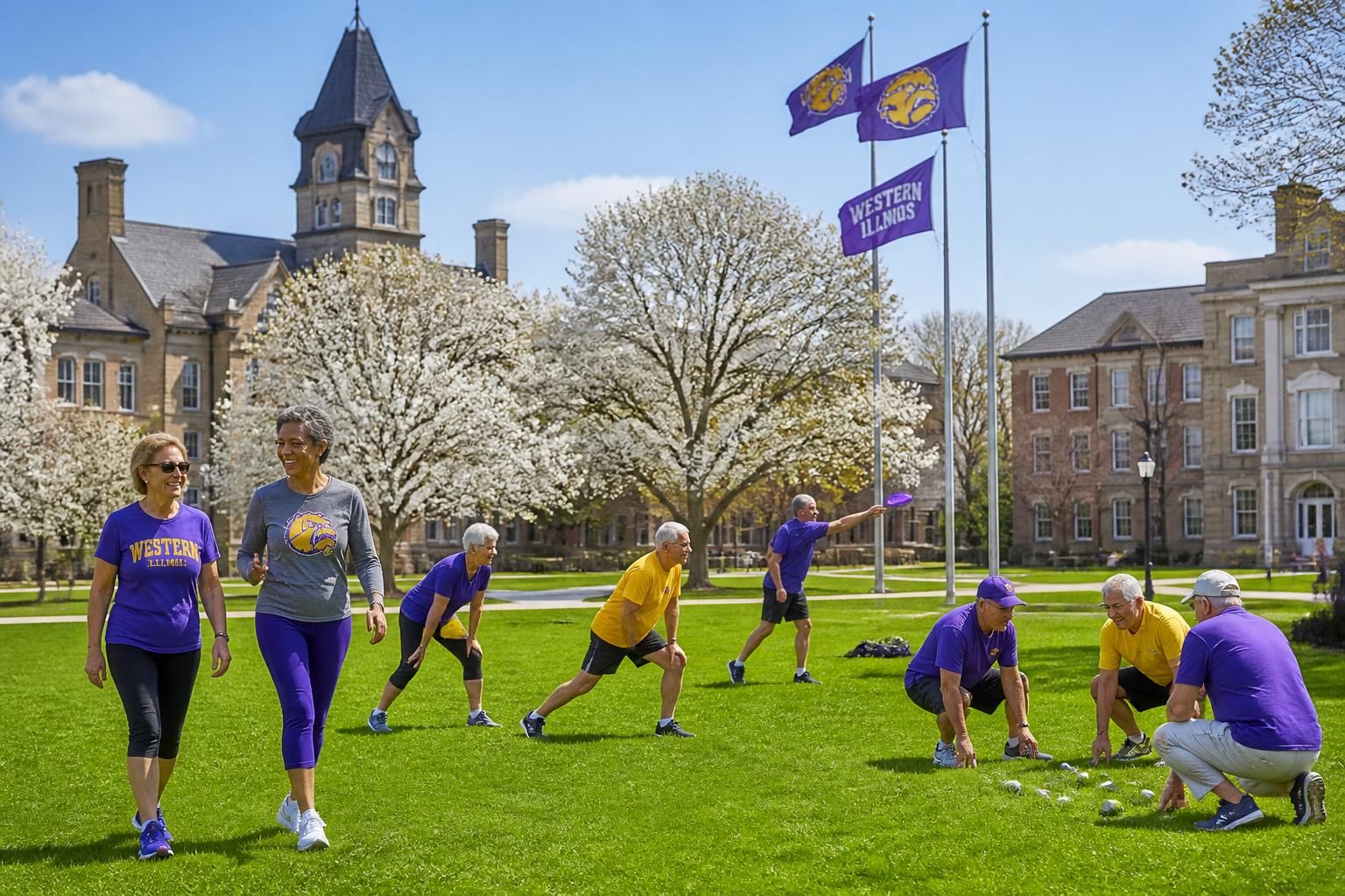 western illinois accueillera les jeux des seniors les 24 et 25 avril 2026 sur le campus de wiu, offrant un événement sportif et social unique pour les participants seniors.